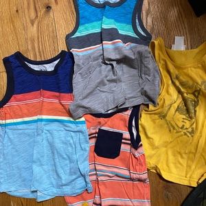 Boys 4T Tank Lot NWT